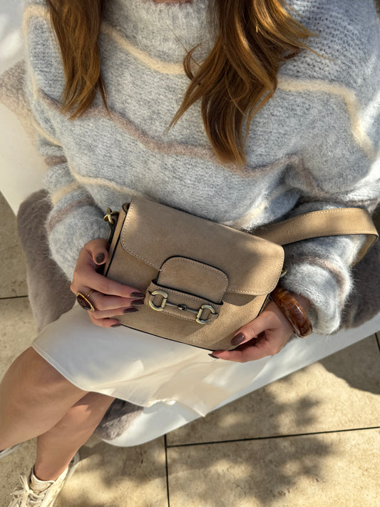 Sac à main "Sabot" beige