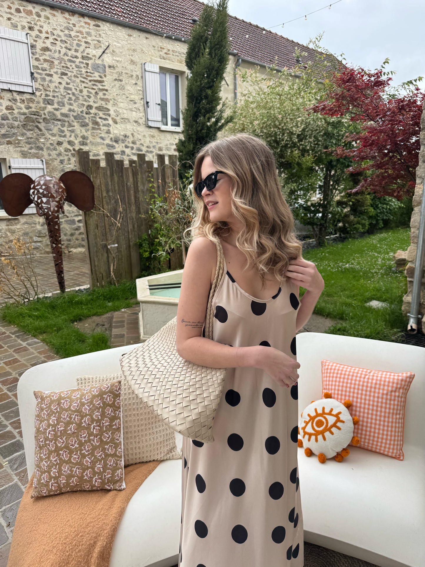 Robe "Dolce Vita" -  Beige