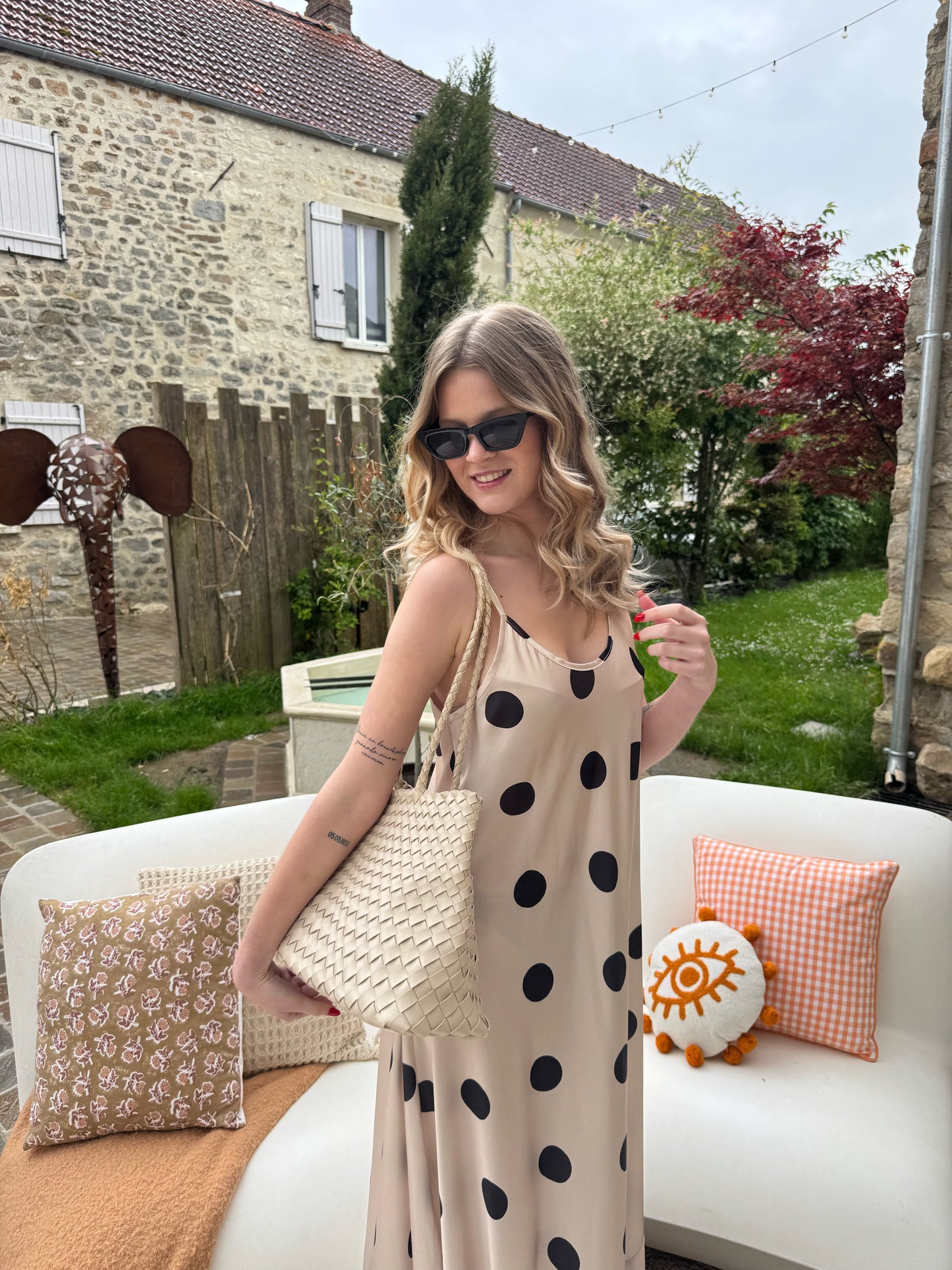 Robe "Dolce Vita" -  Beige