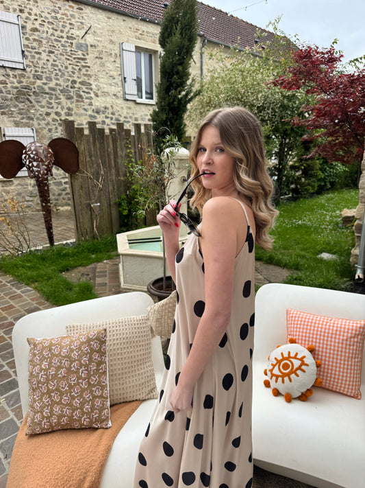 Robe "Dolce Vita" -  Beige
