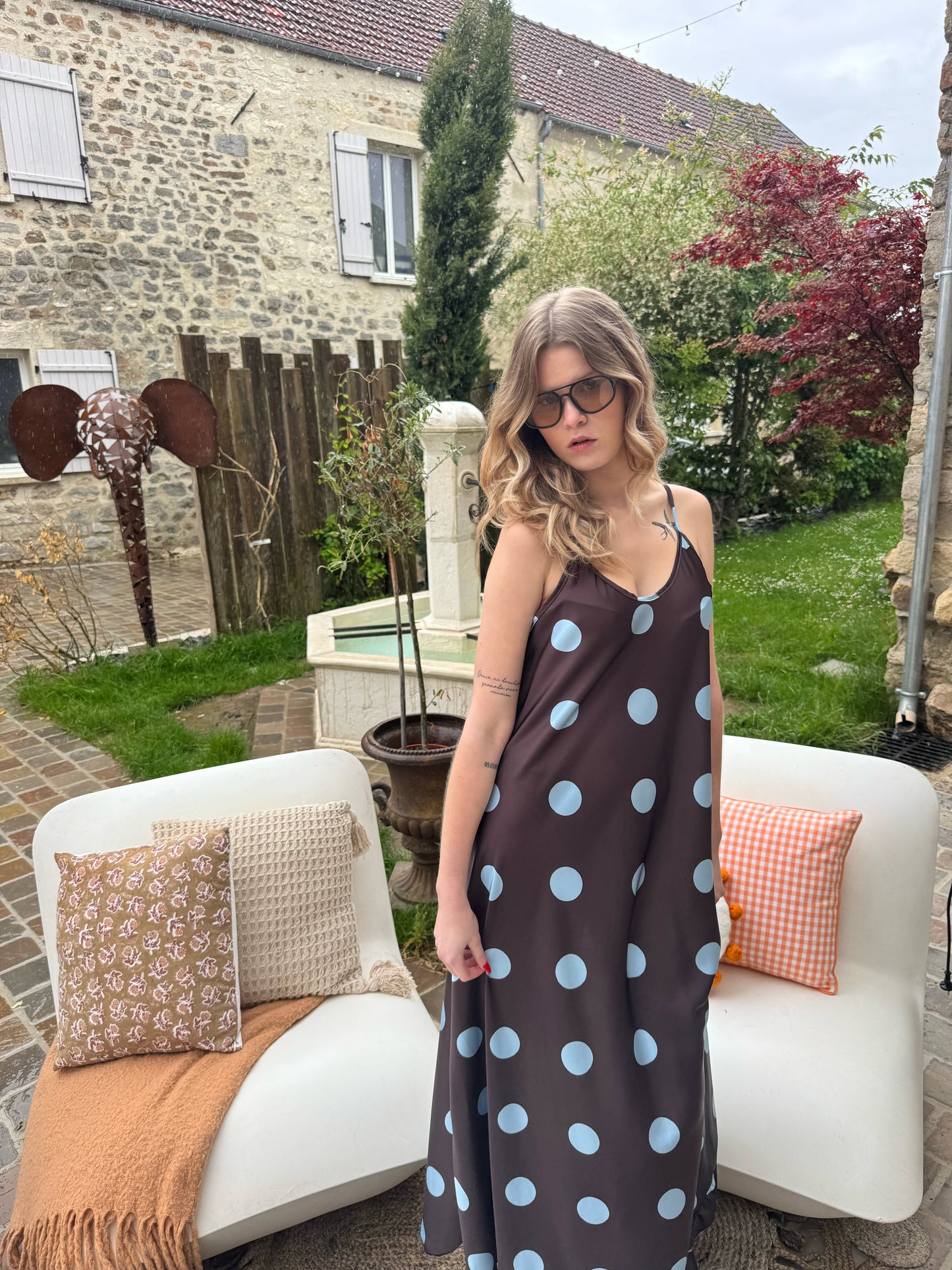 Robe "Dolce Vita" - Marron