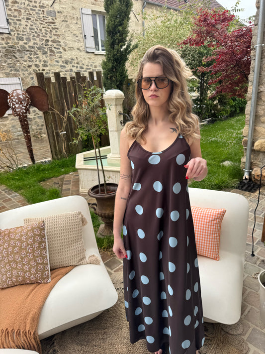 Robe "Dolce Vita" - Marron