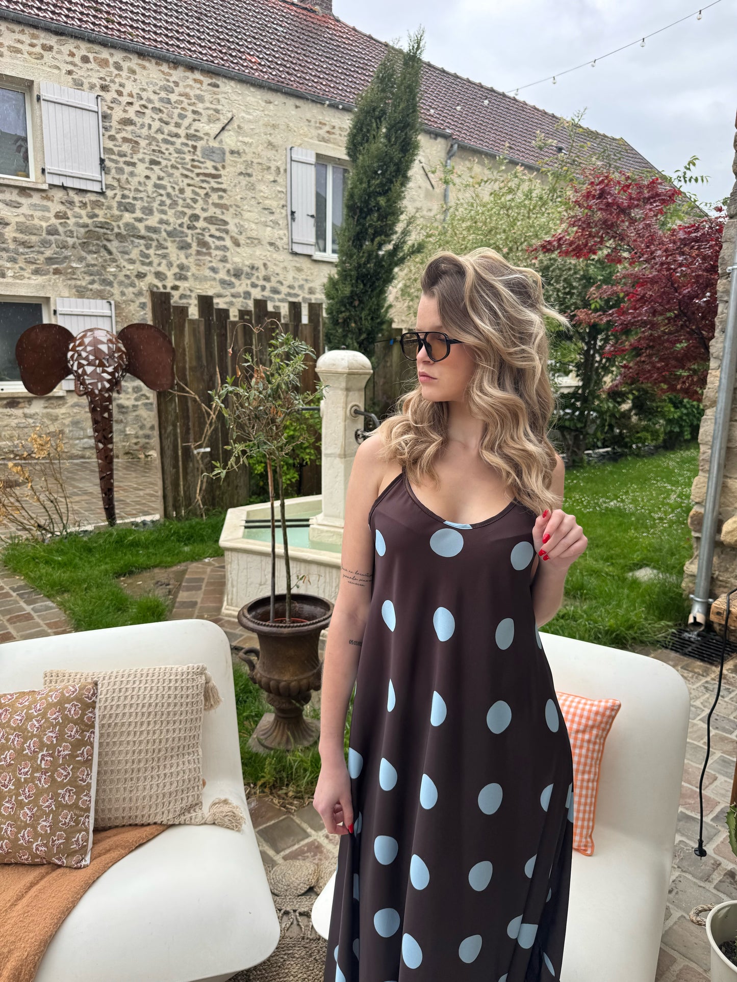 Robe "Dolce Vita" - Marron