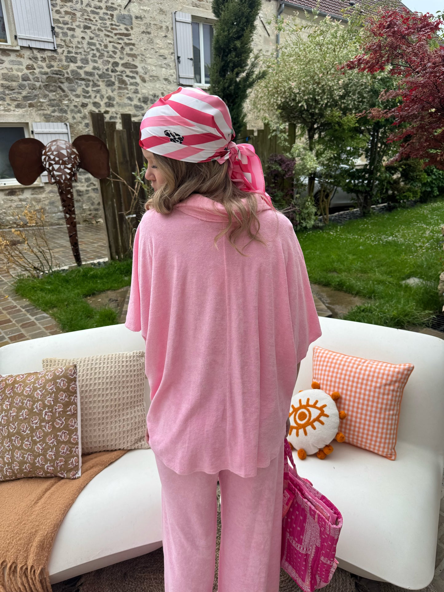 Chemise en éponge - rose