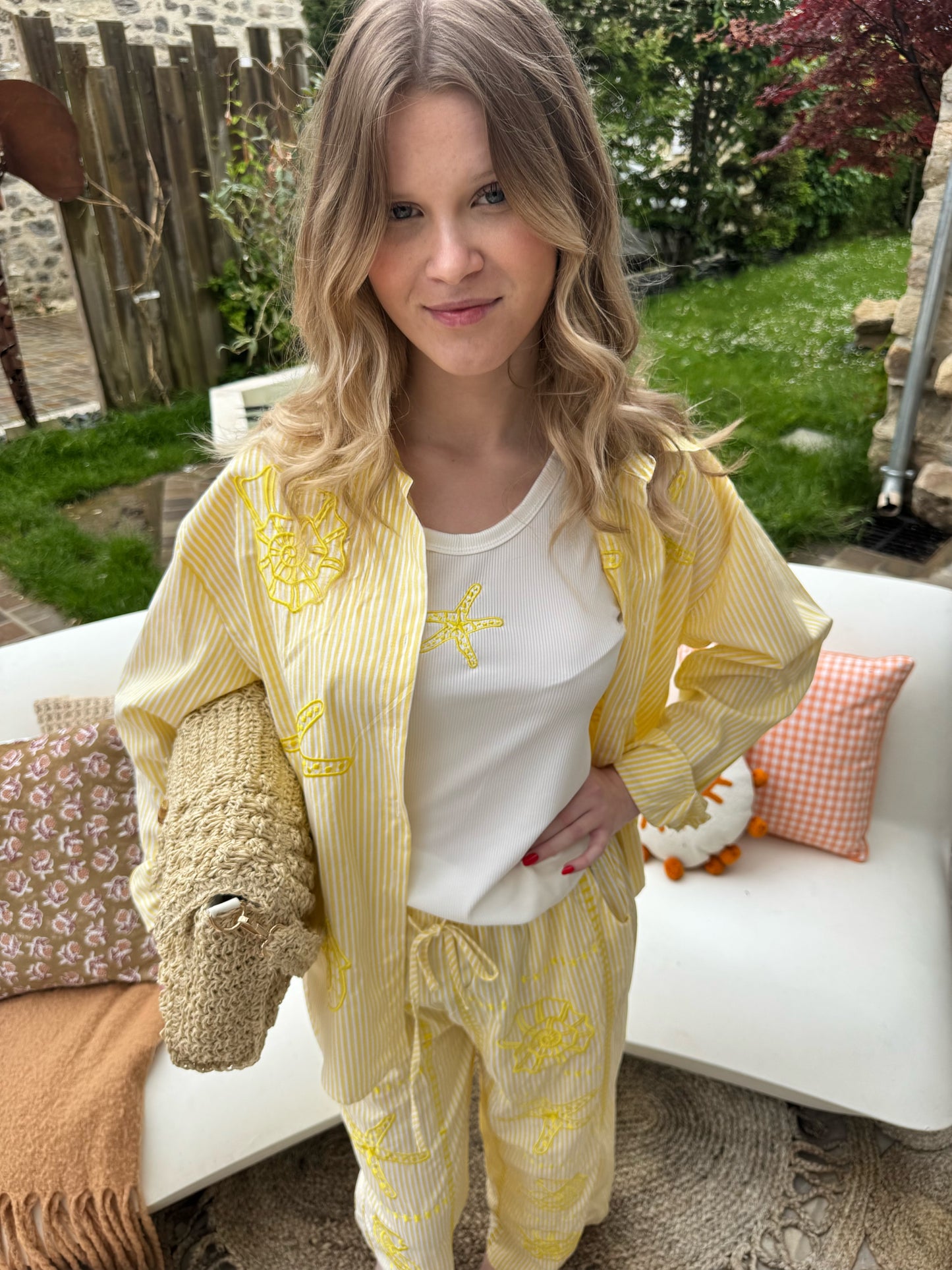 Ensemble Lino Jaune