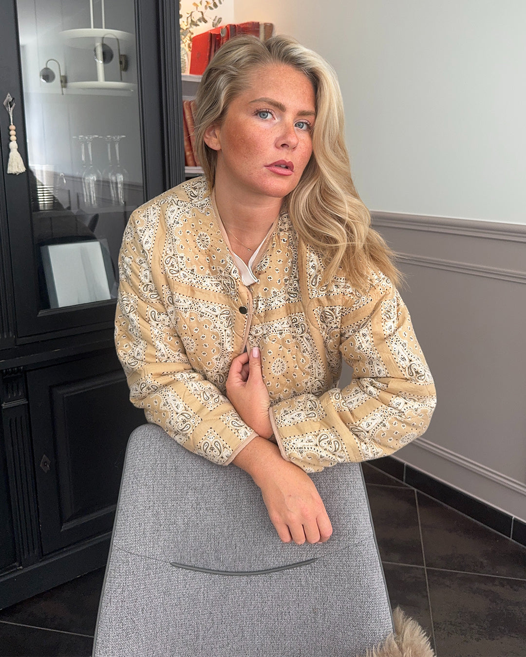 Veste Bandana beige