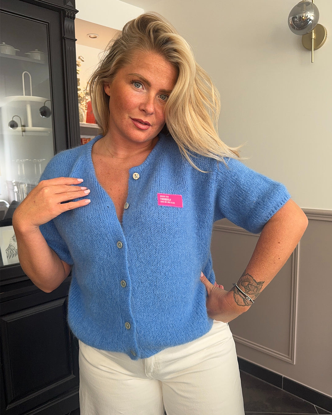 Gilet Théodora bleu